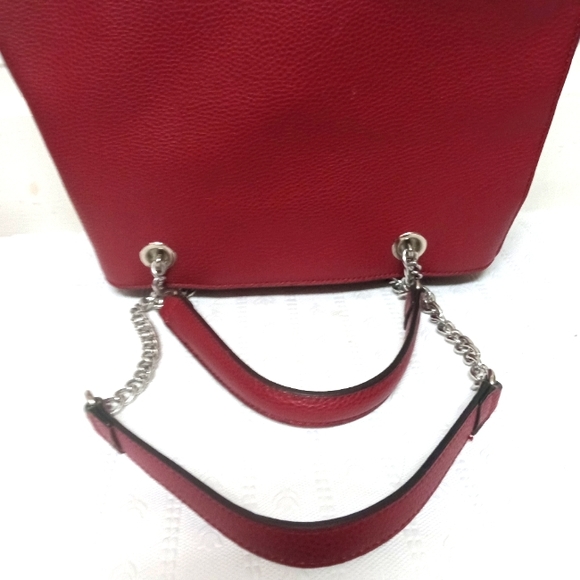 Guess Los Angeles Women's Shoulder Metal Strap Purse - Picture 14 of 14